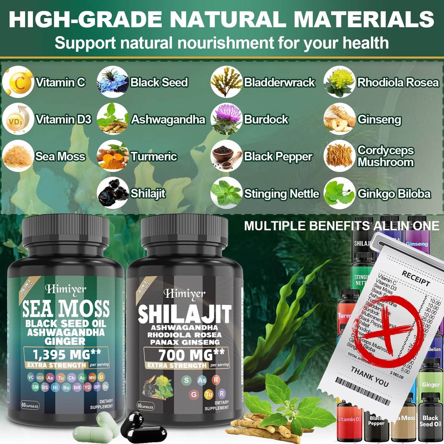 Himiyer Ultimate Wellness Bundle Capsules 120 Count
