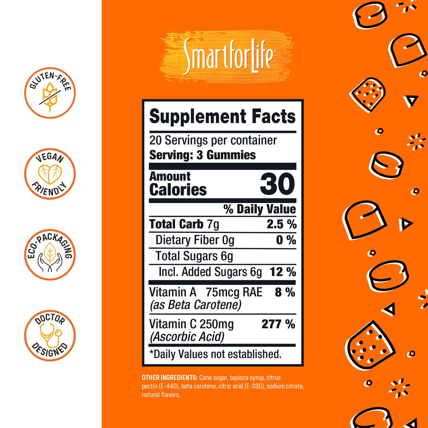 Smart for Life Vitamin C Gummies Gummy 60 Count