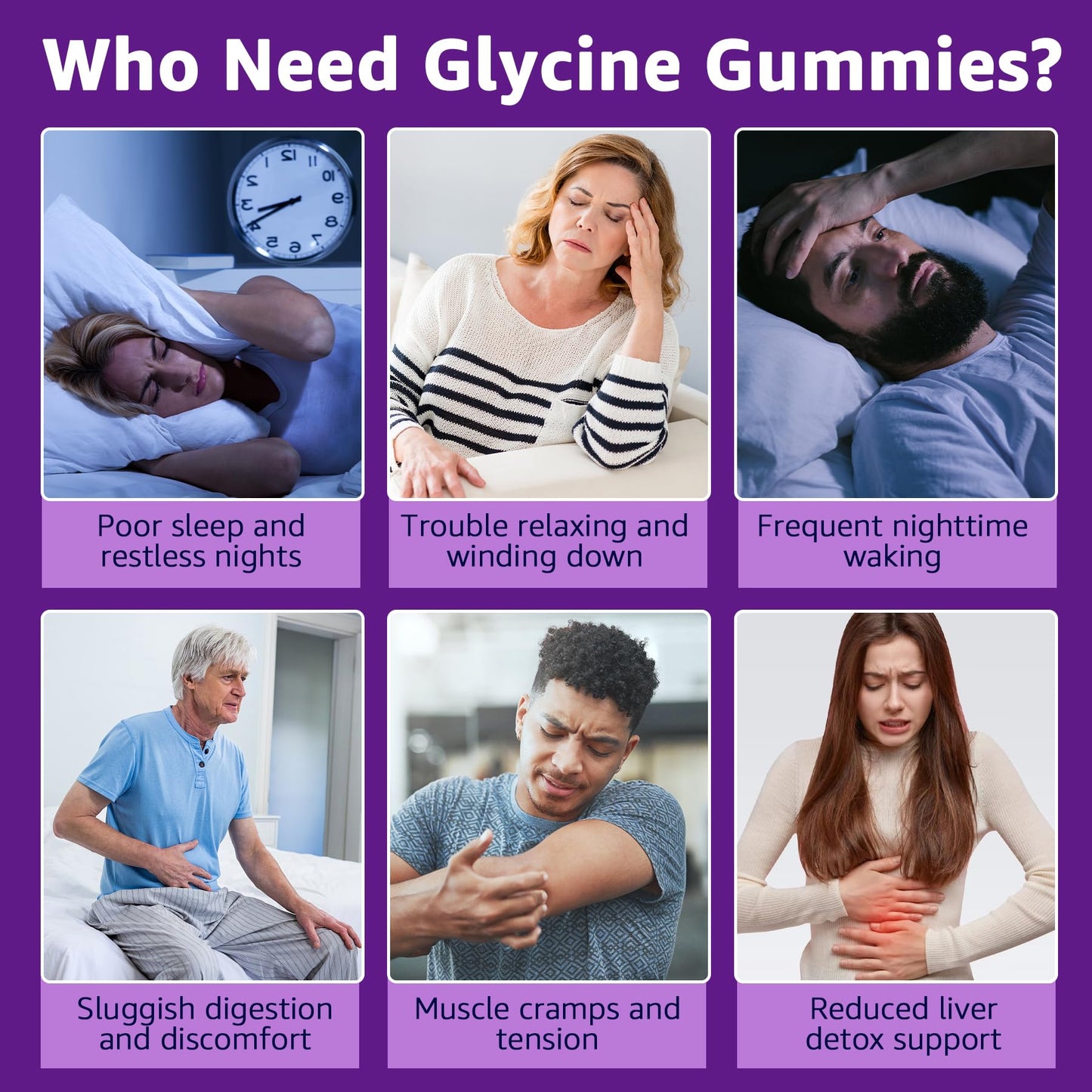 EnvyCure Glycine Gummies 120 Count
