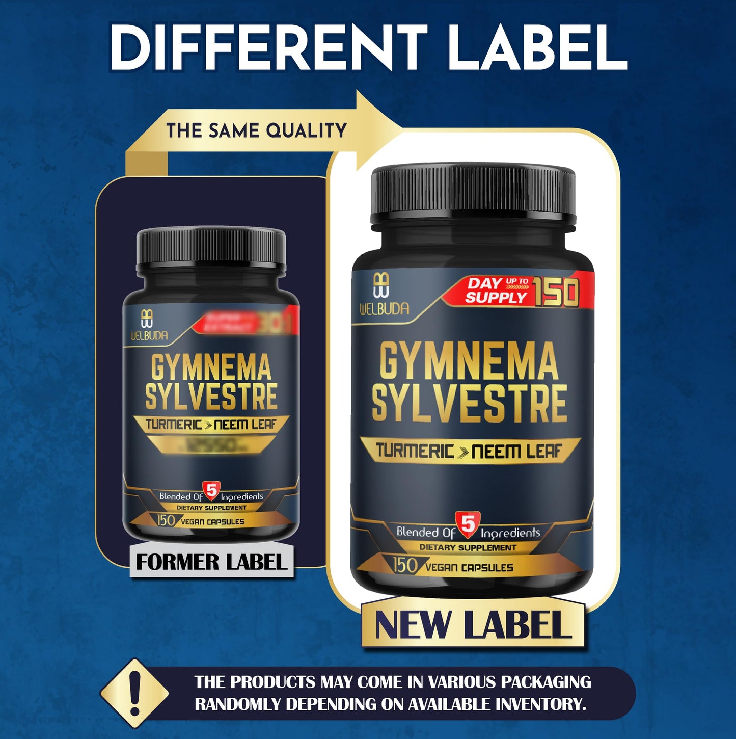 WELBUDA Gymnema Sylvestre Capsule 150 Count