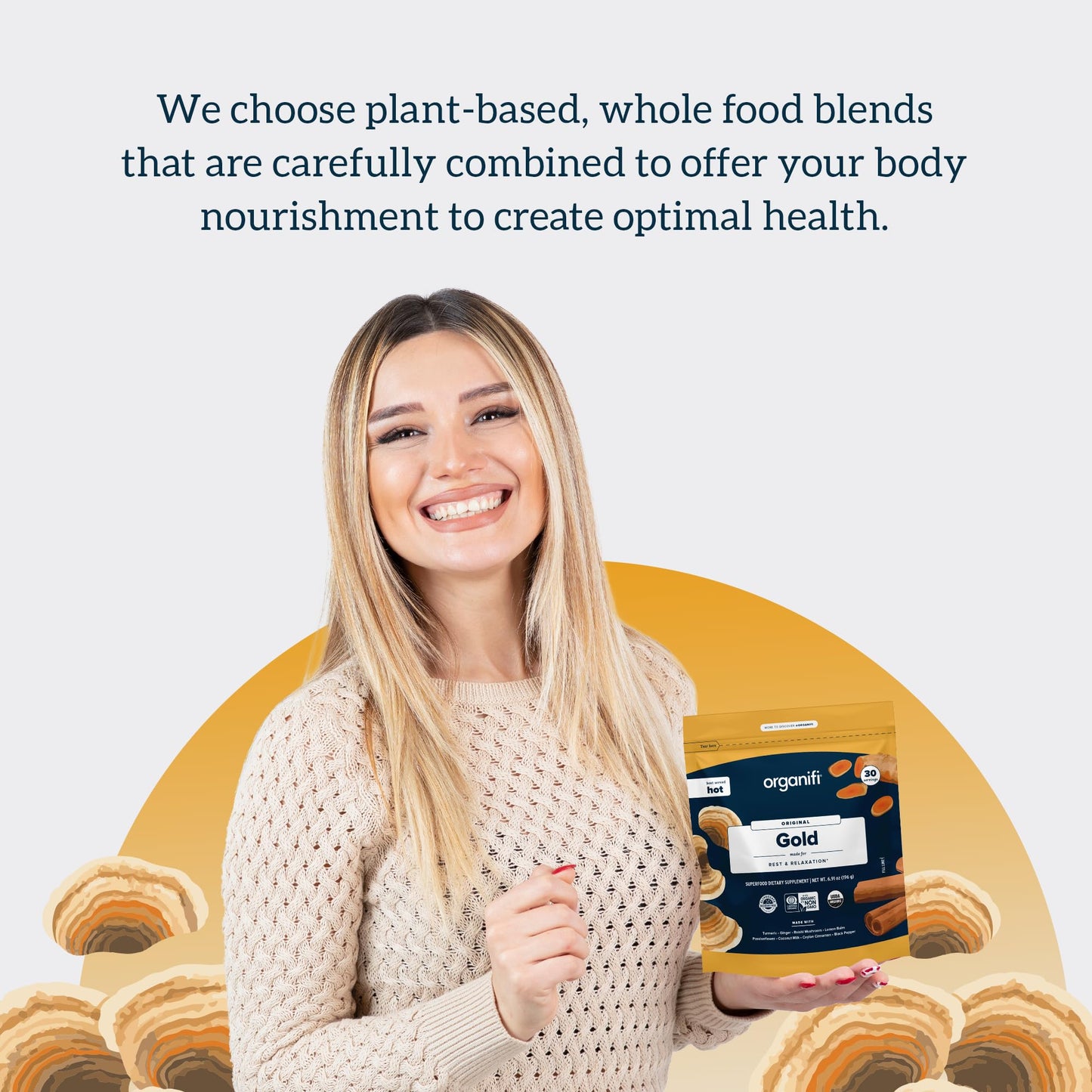 Organifi Gold Powder 90 Servings (3 Pack)
