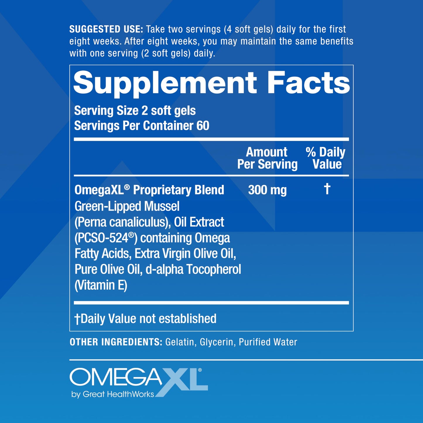 OmegaXL Joint Relief Supplement Capsule 150-count