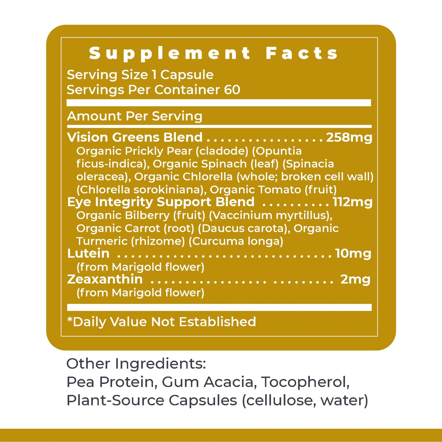 Premier Research Labs OcuVen Lutein & Zeaxanthin Eye Health Supplement, Capsules, 60 Count