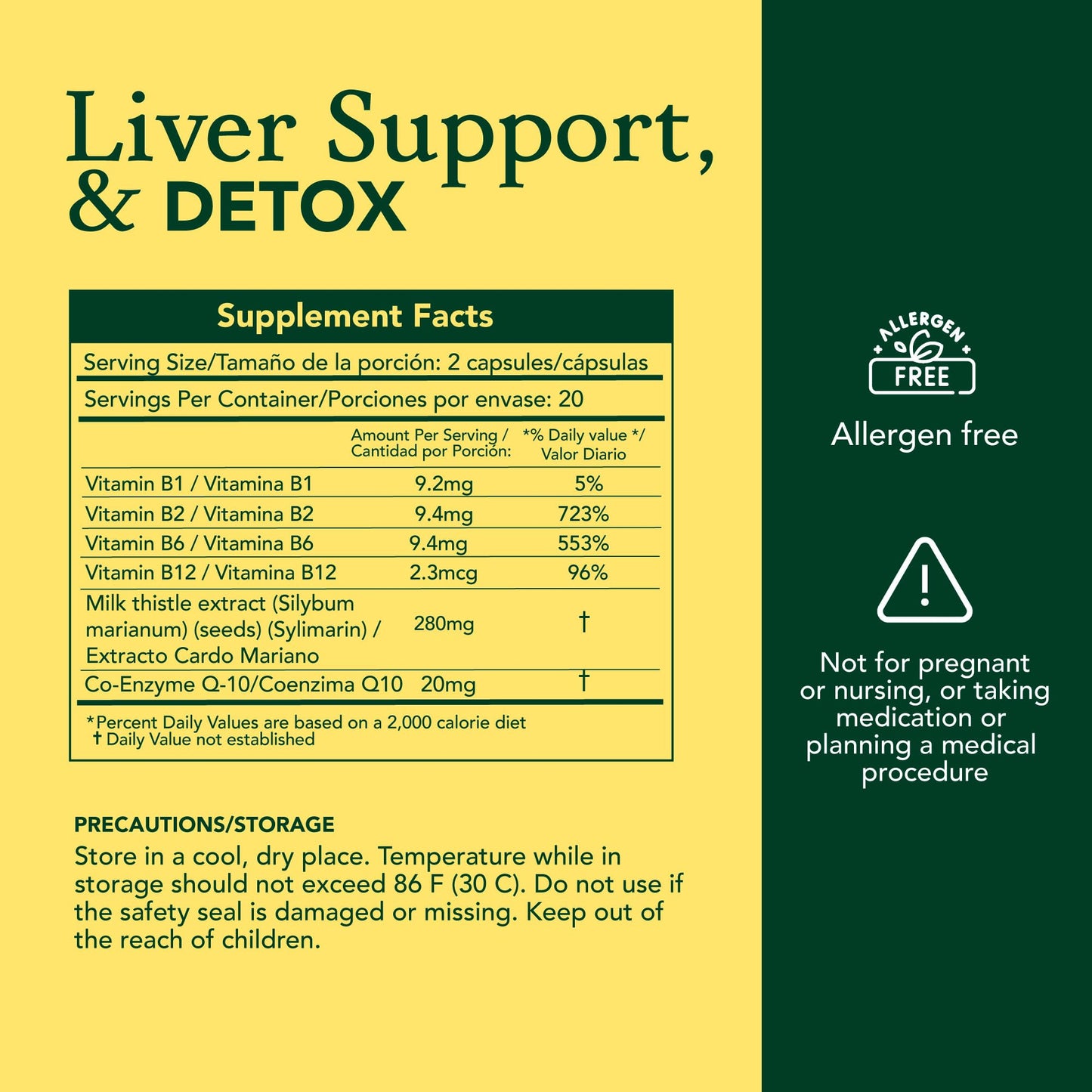 Vall Natural Products Hepalive Liver Support Supplement Capsule, 40 Count