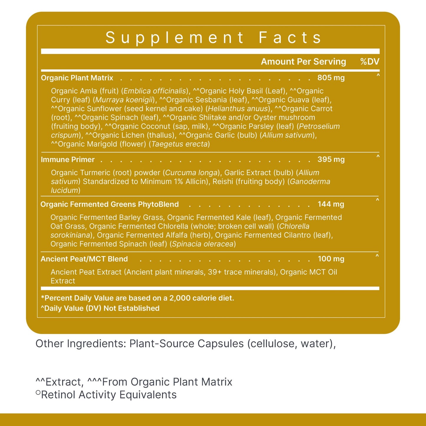 Premier Research Labs Multi-Vitamin - Immune, Brain & Heart Support with Prebiotics and Postbiotics, 120 Capsules
