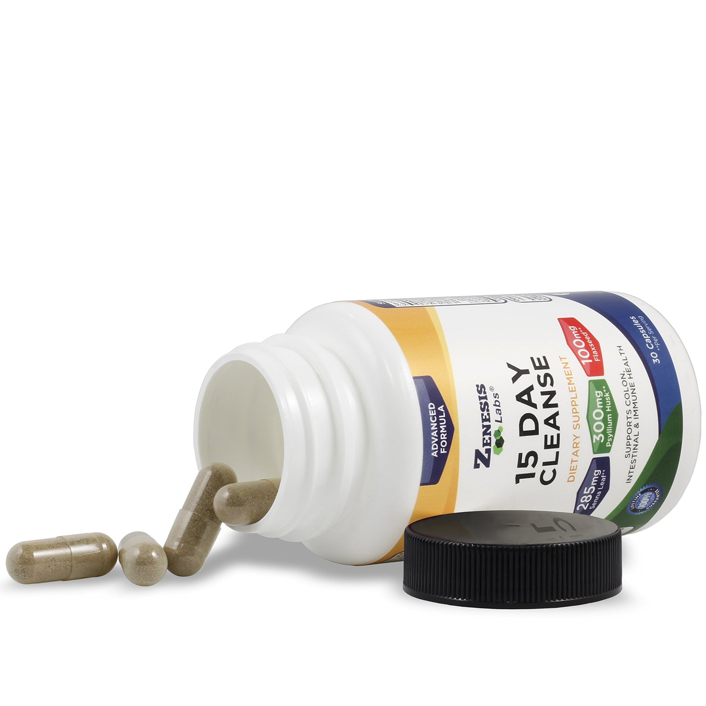 Zenesis Labs 15 Day Detox Cleanse Capsule 30 Count