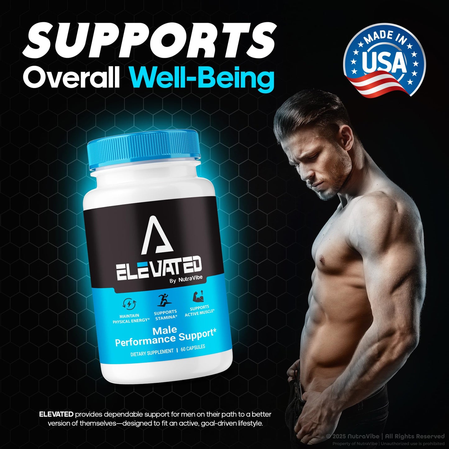 NutraVibe Elevated Capsules 60 Capsules