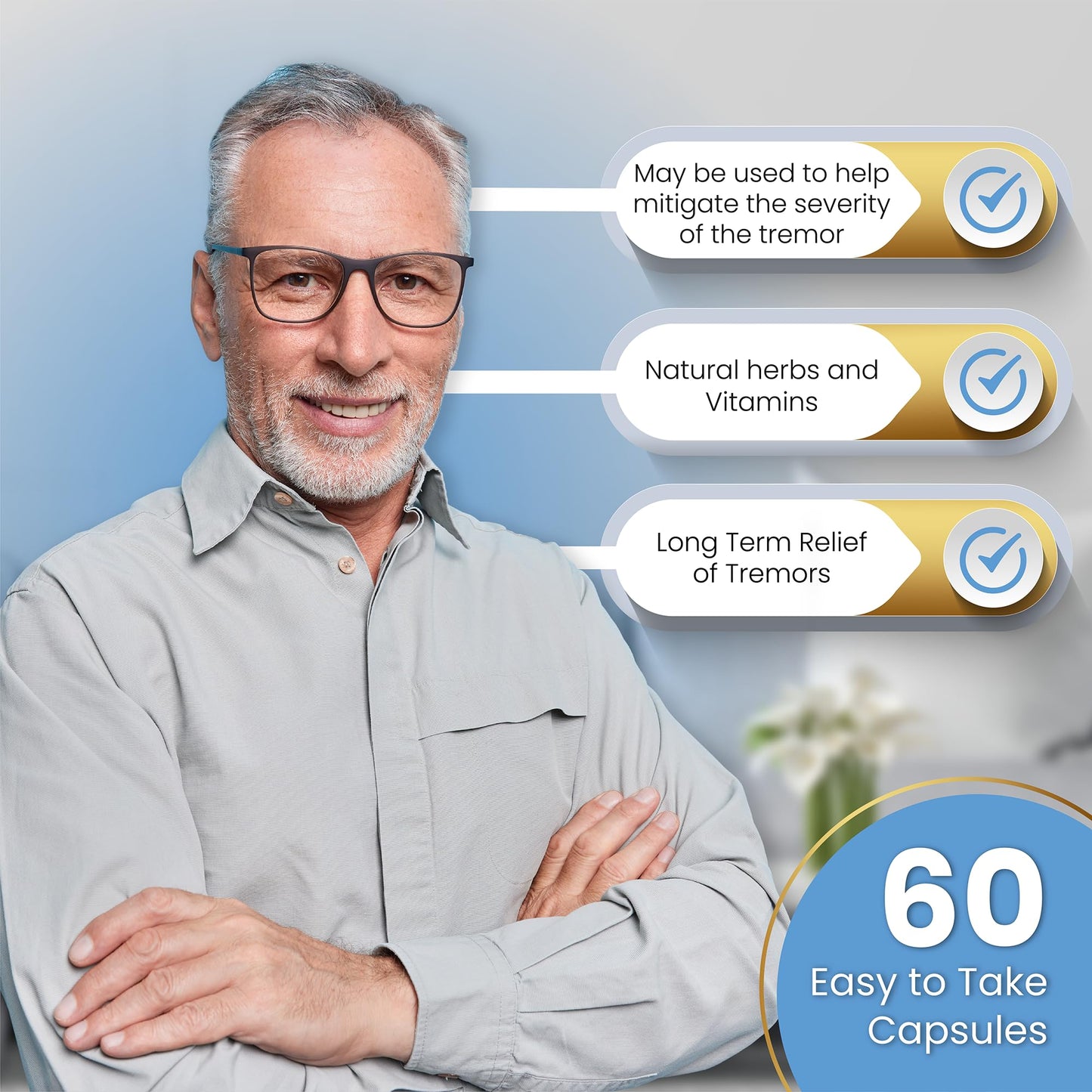 Tremadone Essential Tremor Relief Capsule 60 Count