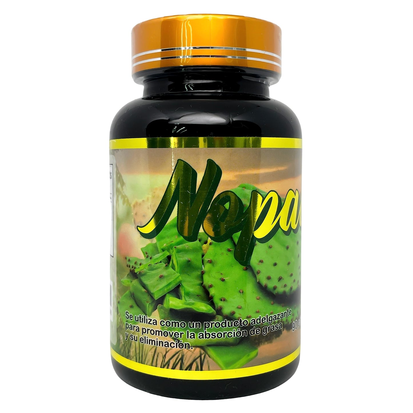 Productos El Colibri Nopal Beneficios para la Salud 1000mg Capsules 90 Count