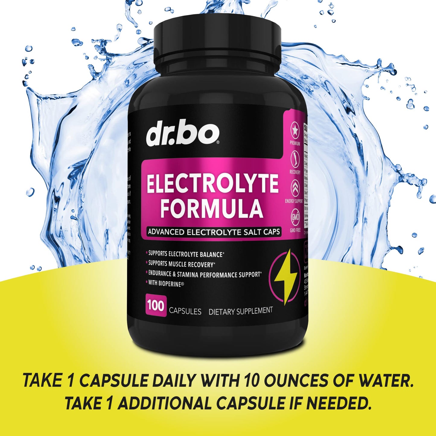 DR. BO Electrolyte Capsules 100 Count