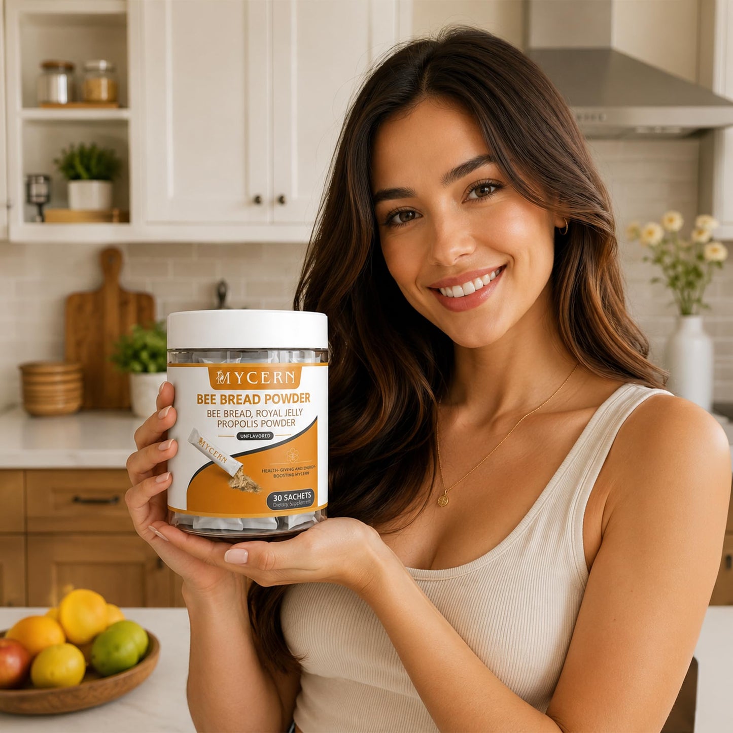 Mycern Bee Bread Powder 4.8 Ounce