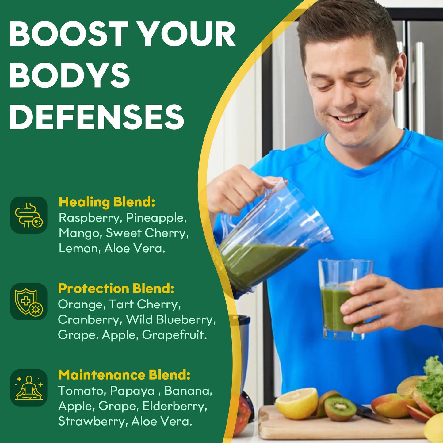 ROOTIE Fruits and Veggies Supplement Powerfull Blend of 39 Whole Fruits and Veggies Capsule 120 Capsules