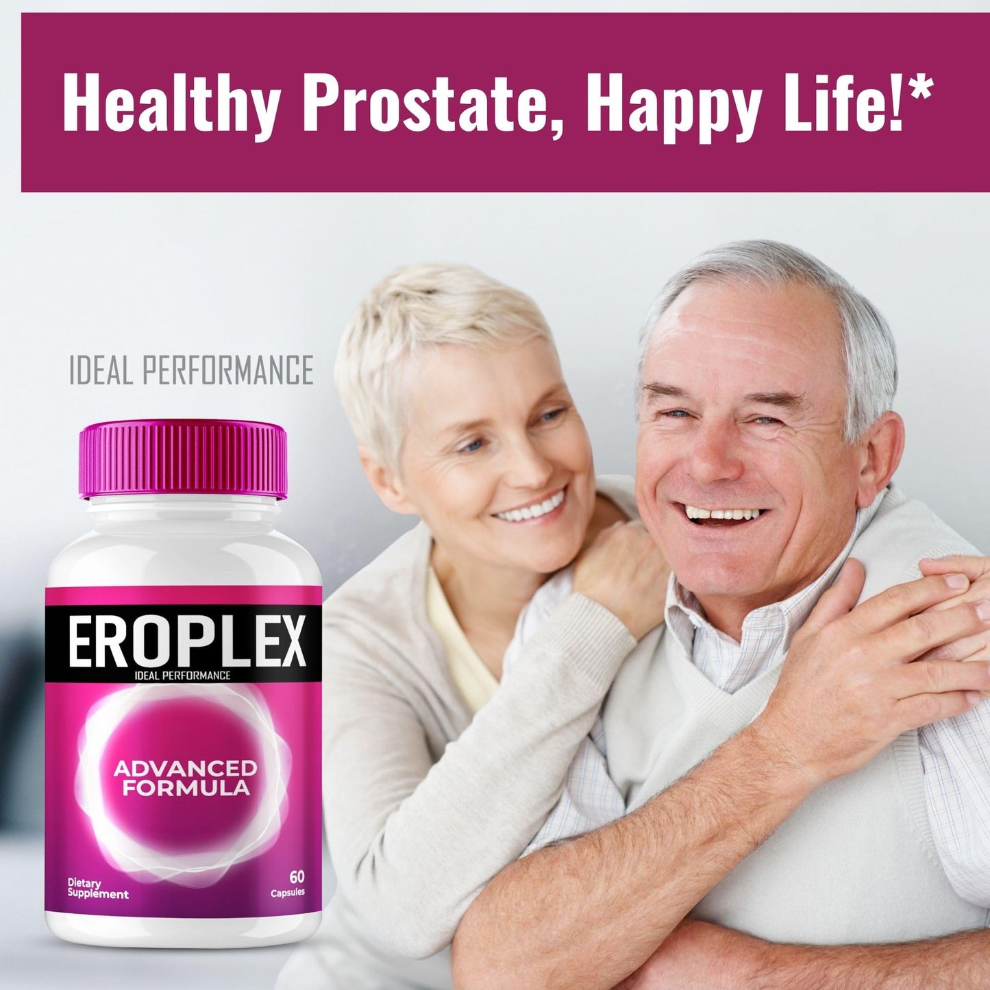 IDEAL PERFORMANCE Eroplex Prostate Health Capsules 180 Capsules