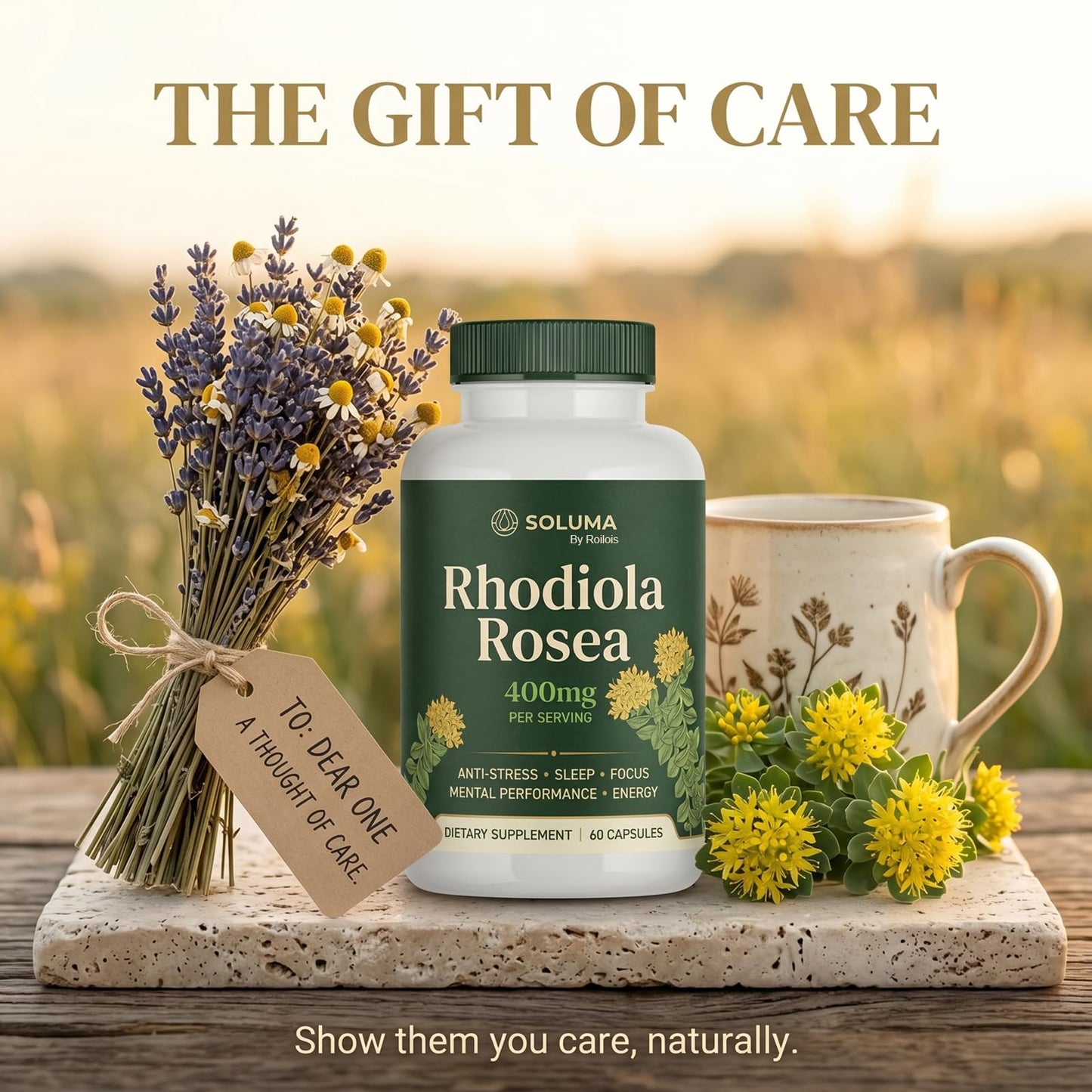 Roilois Soluma Rhodiola Rosea Capsule 1 Count