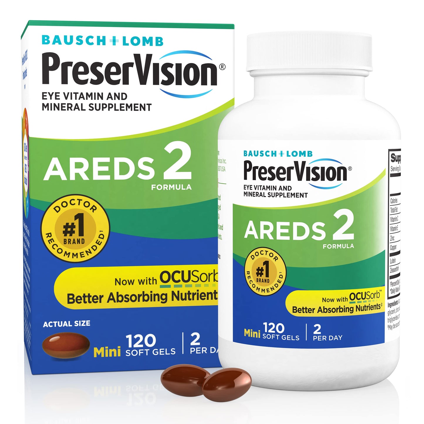 PreserVision AREDS 2 Formula Softgels 120
