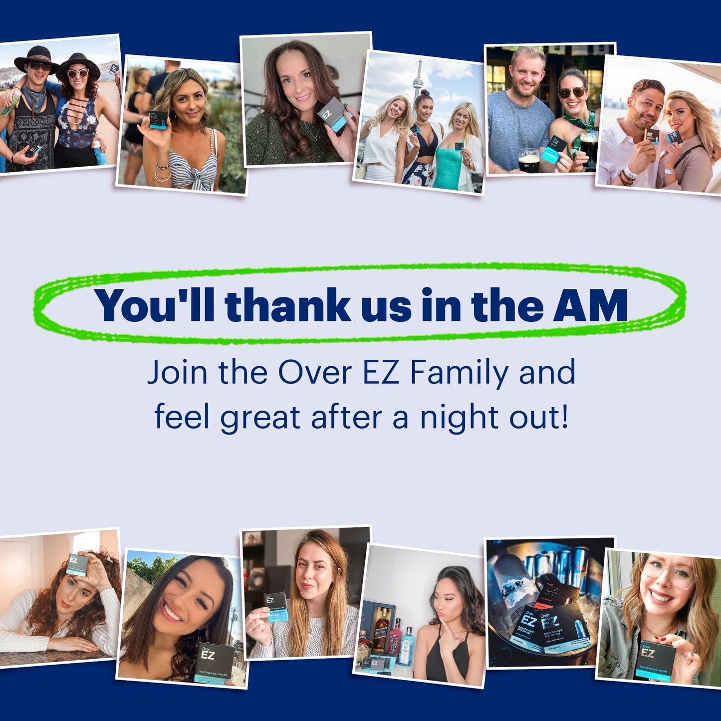 OVER EZ Pre-Drink Supplement Capsule (12 Servings)