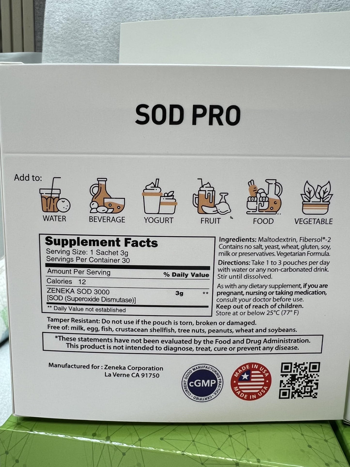 Generic SOD PRO Powder 3 Ounce