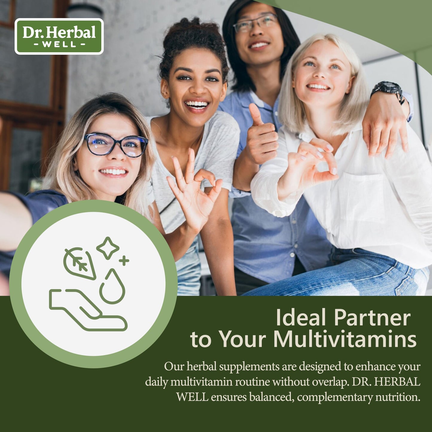 DR. HERBAL WELL UTFREX Clinically Proven Urinary Tract UTI Health Supplement Natural Support Cleanse Flush Protect No Probiotics & D-Mannose 60 Capsules