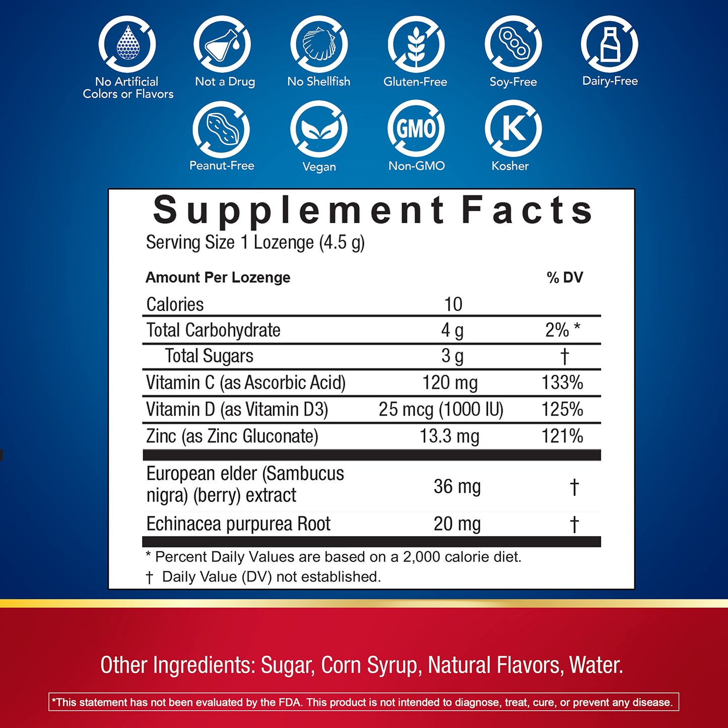 Cold-Eeze Defend-EEZE Immune Support Dietary Supplement 30 Capsules