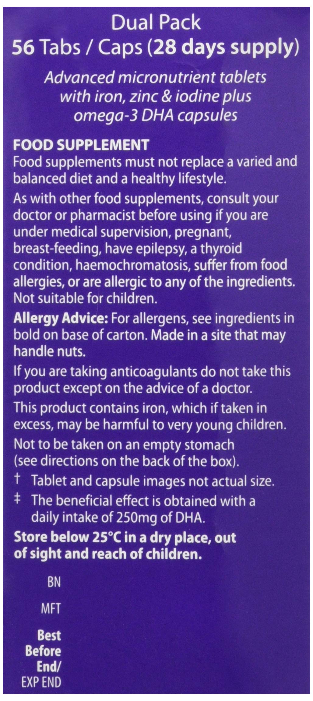 Vitabiotics Neurozan Vitabiotics Plus Capsule 56 Capsules