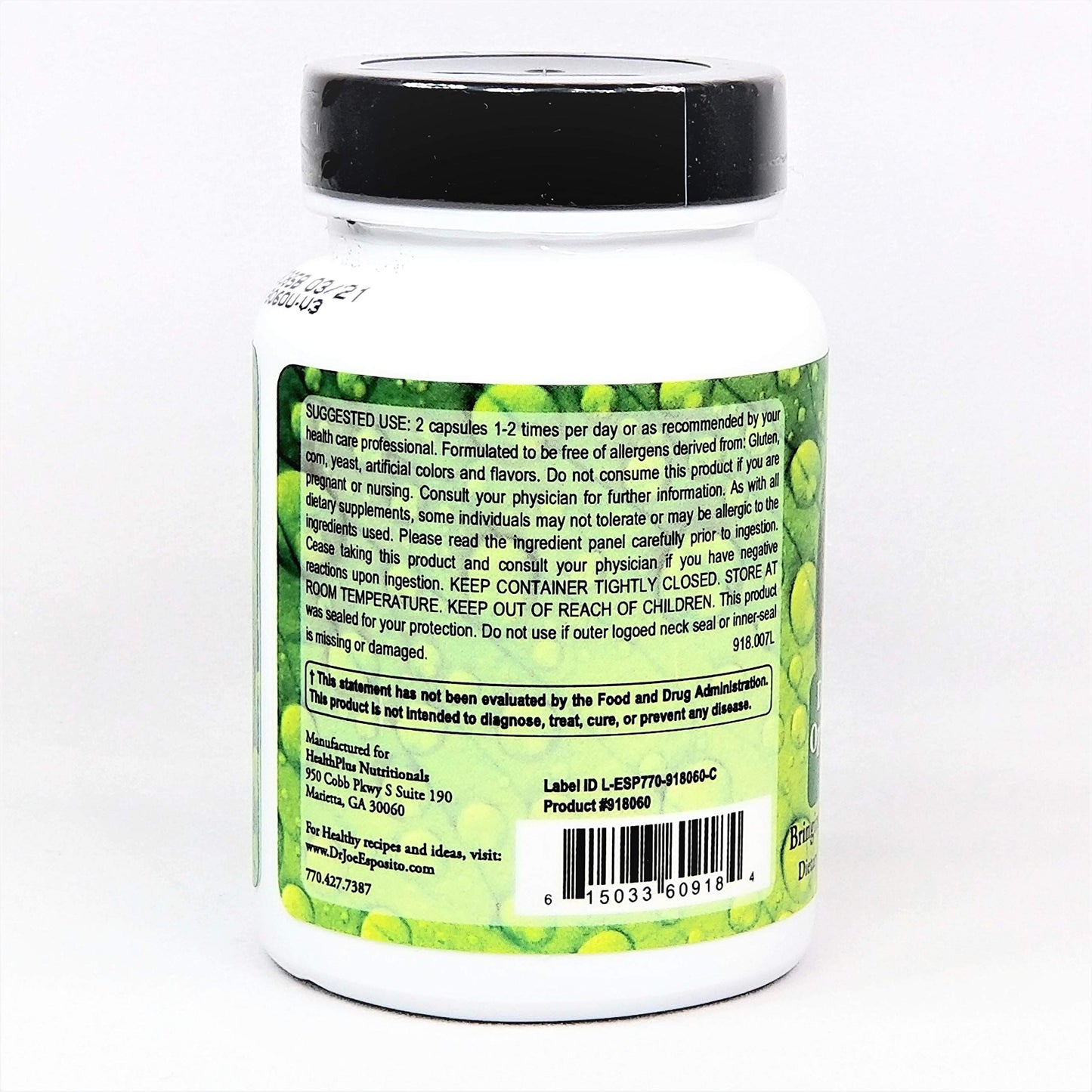 Dr. Joe's Optimal Adrenal Support Capsules, 60 Count