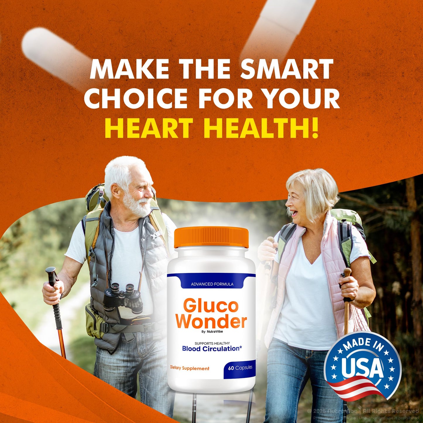 NutraVibe Gluco Wonder Capsules, 180 Capsules