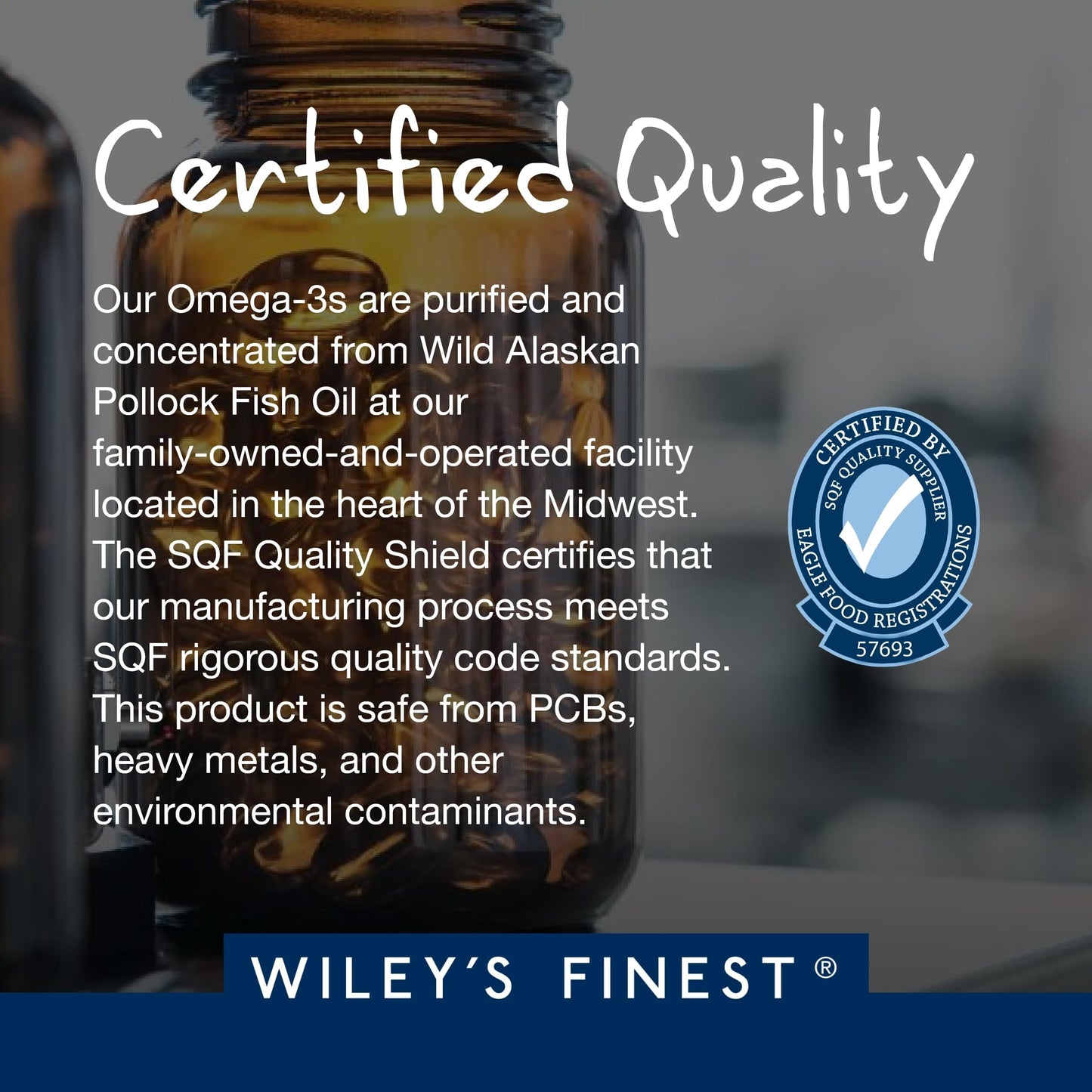 Wiley's Finest CatchFree Omega Softgels 60 Count
