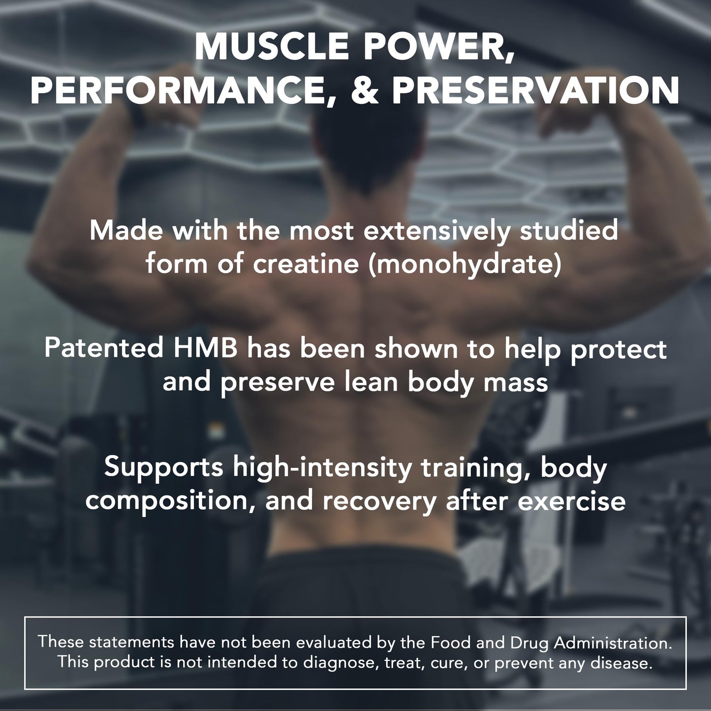 RIVAL NUTRITION Creatine + HMB Powder 30 Servings