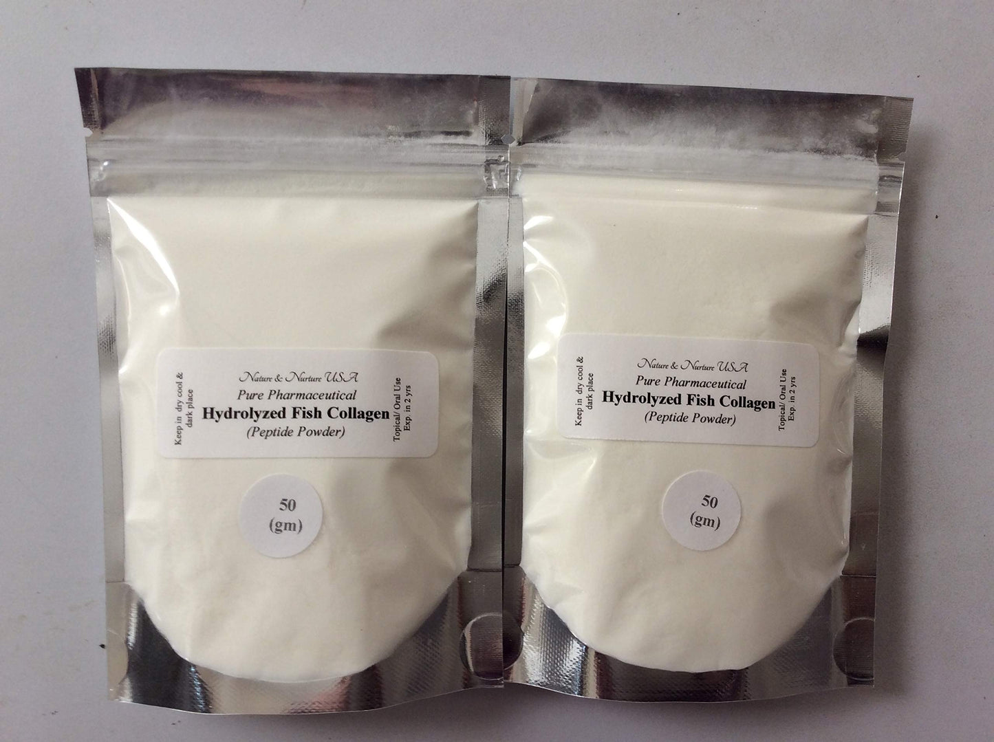 Nature and Nurture Hydrolized Fish Collagen Peptide Powder 3.53 oz