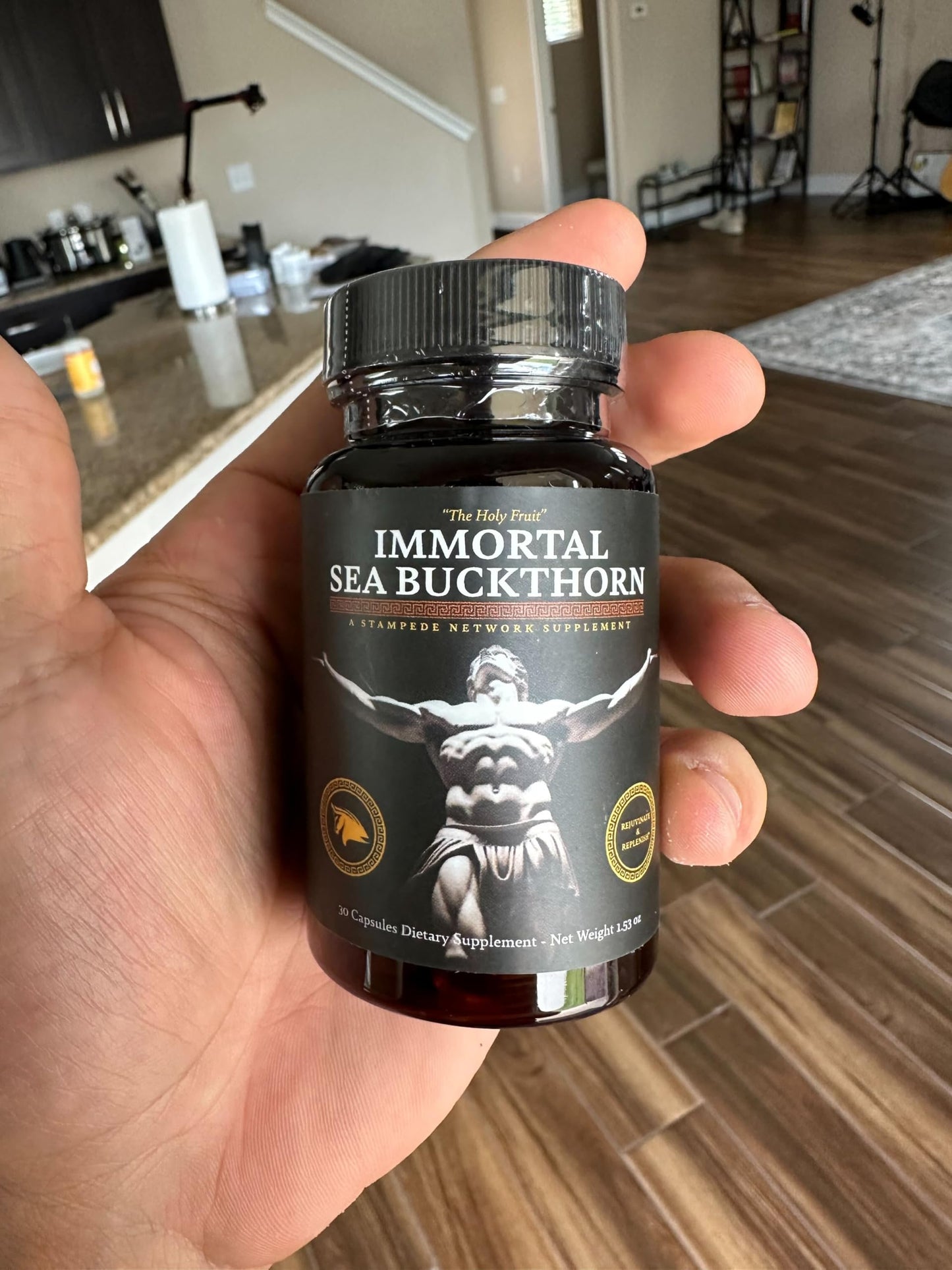 The Stampede Network Immortal Sea Buckthorn Capsules 30 Count