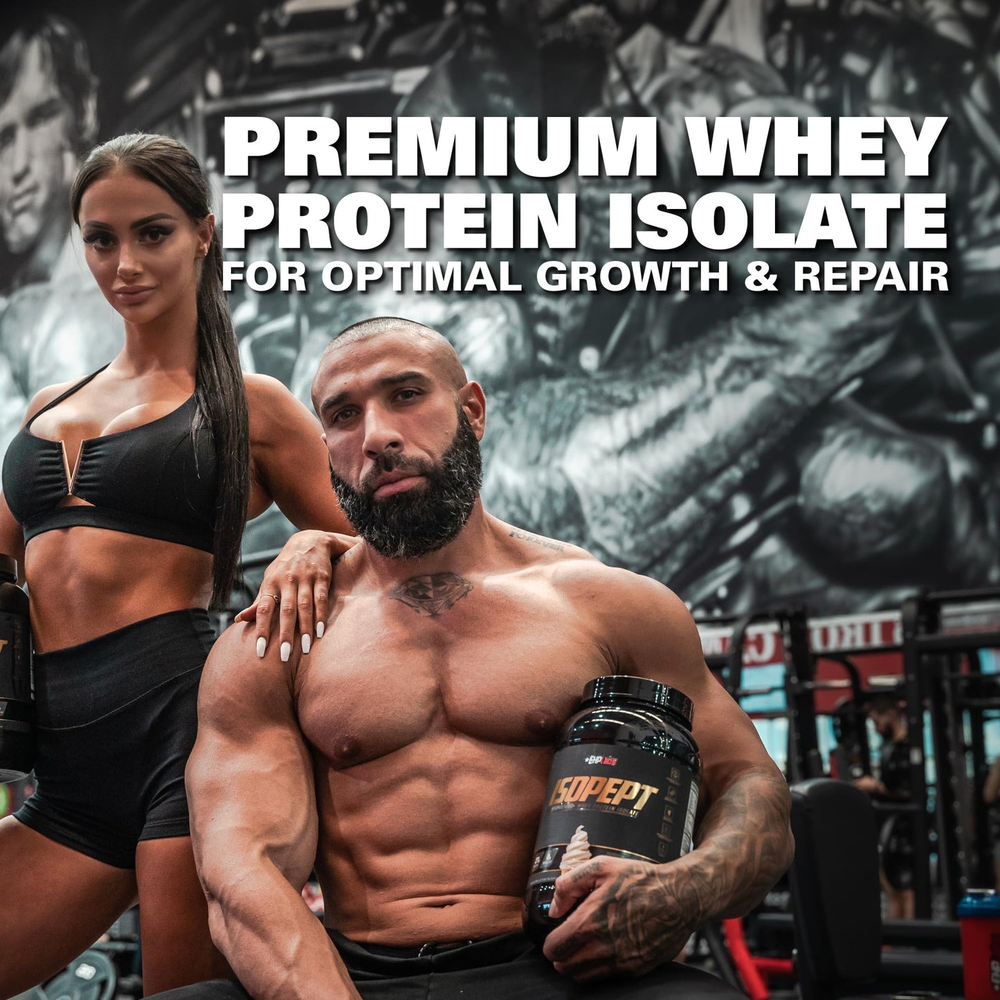 EHP Labs IsoPept Hydrolyzed Whey Protein Powder 34.4 oz