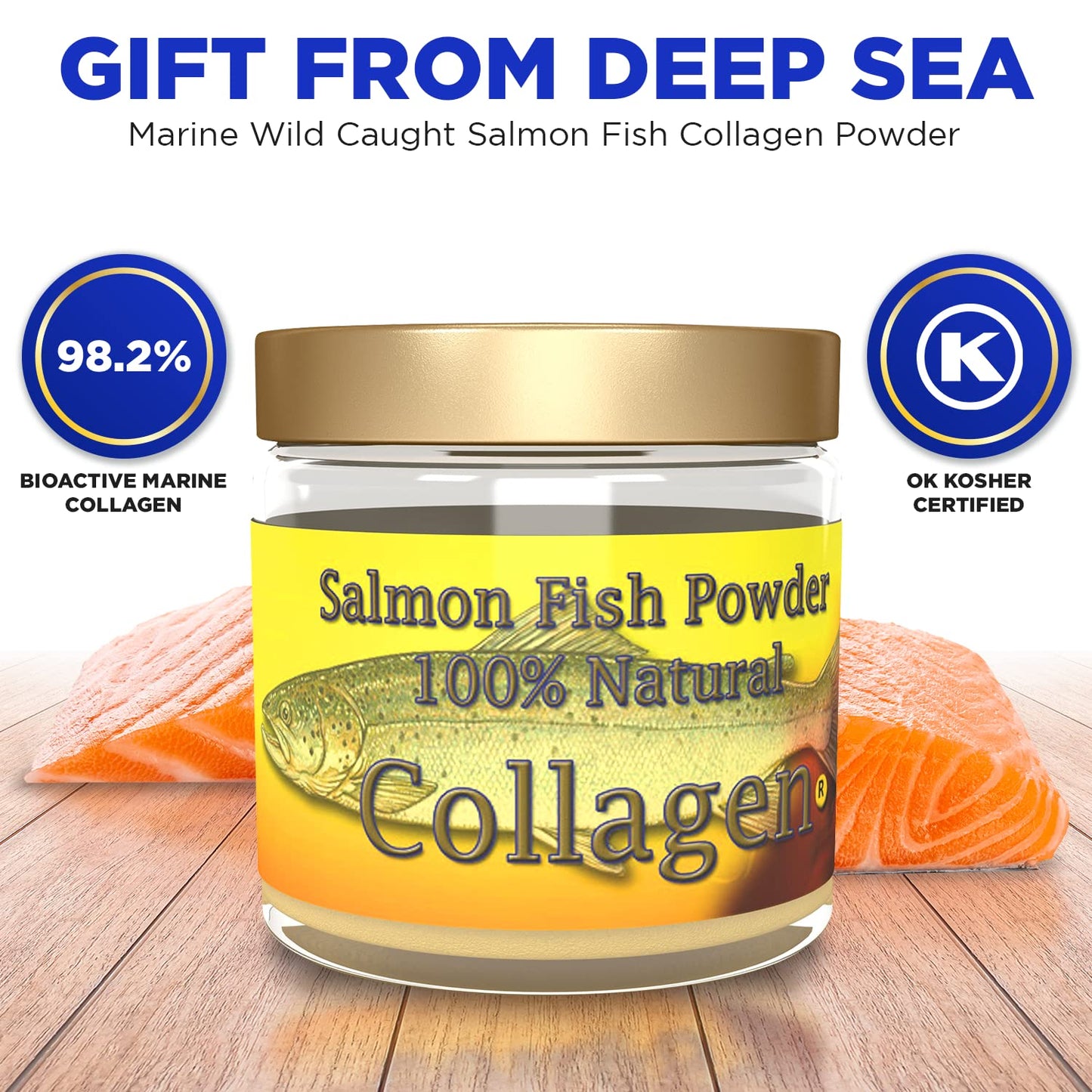 Salcoll Marine Collagen Powder 1.23 Ounce