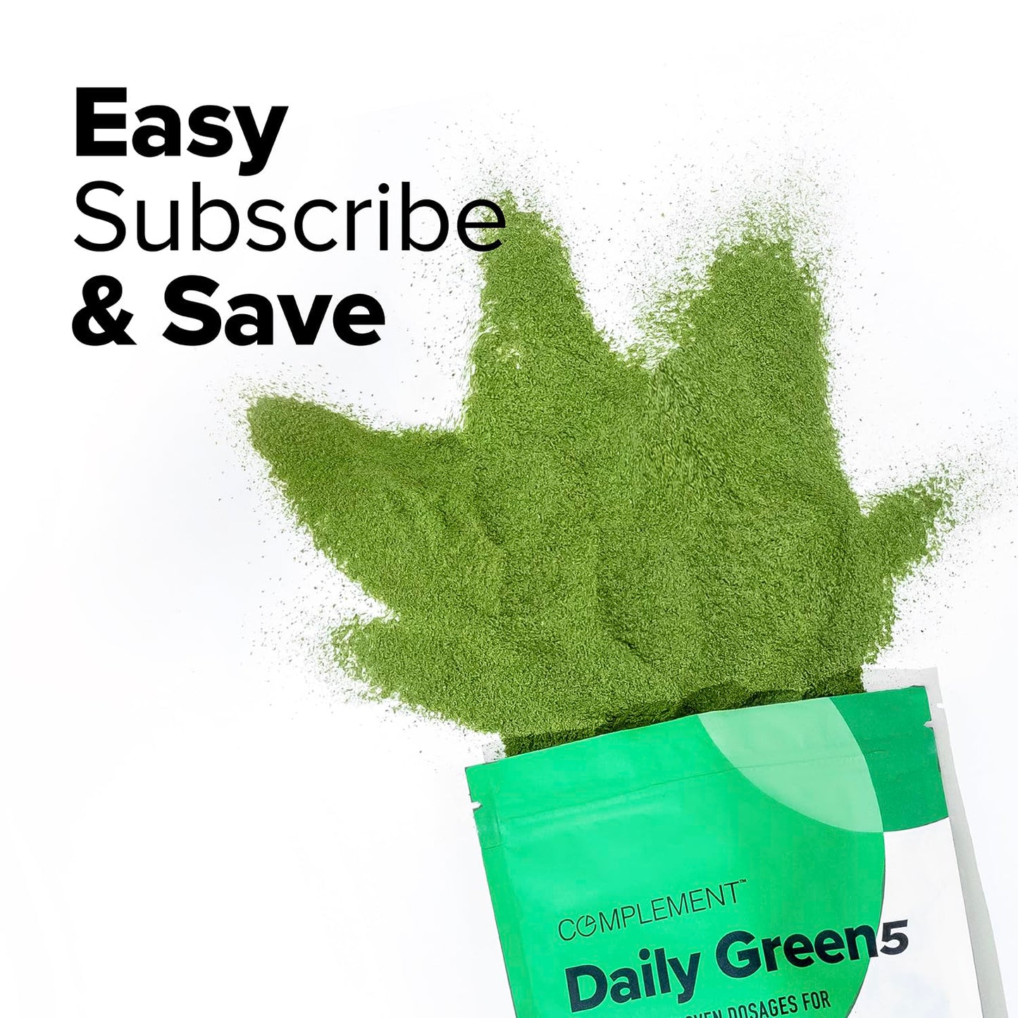 Complement Daily Greens Powder, 30 Servings
