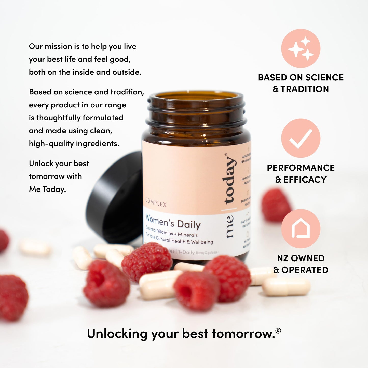 me today Daily Multivitamin for Women Capsules, 30 Count