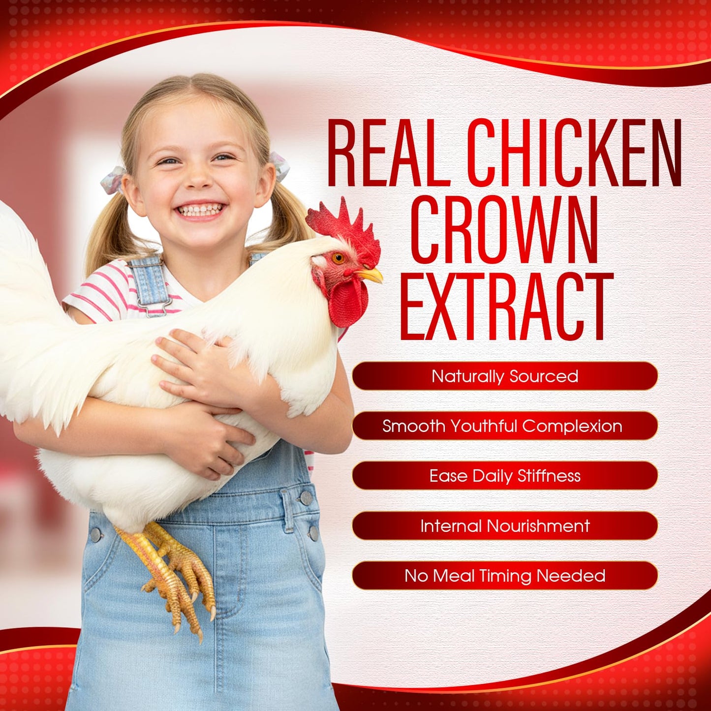 Aevezom Rooster Comb Collagen Capsule, 1 Count