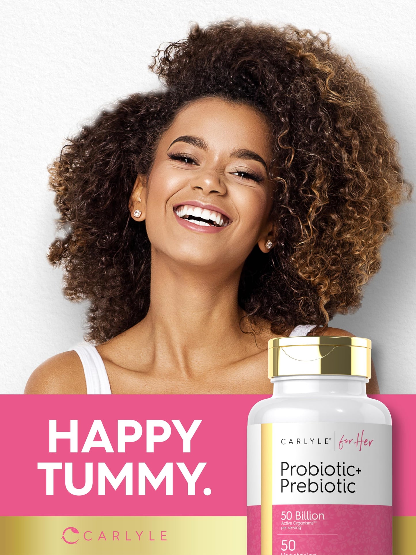 Carlyle Probiotic and Prebiotic for Women Capsule 50 Count