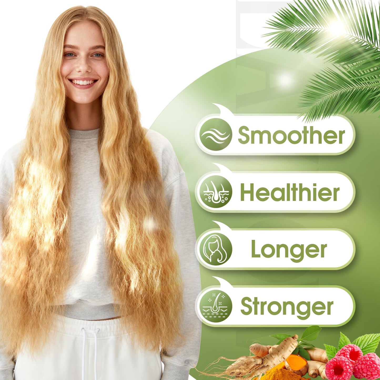 Lazpowfi Hair Growth Supplement Biotin 10000mcg Capsule, 120 Count