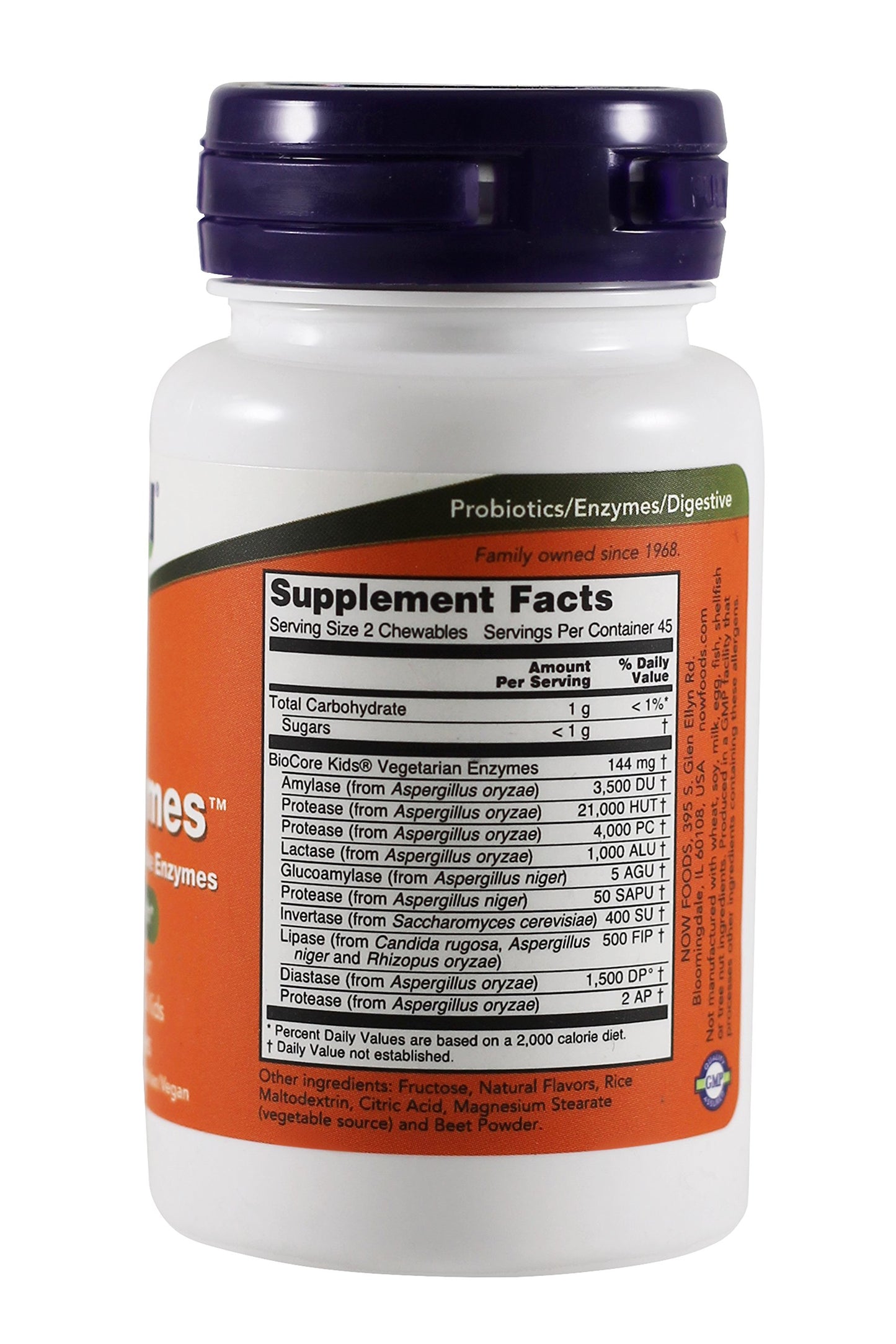 NOW Foods ChewyZymes Chewable 90