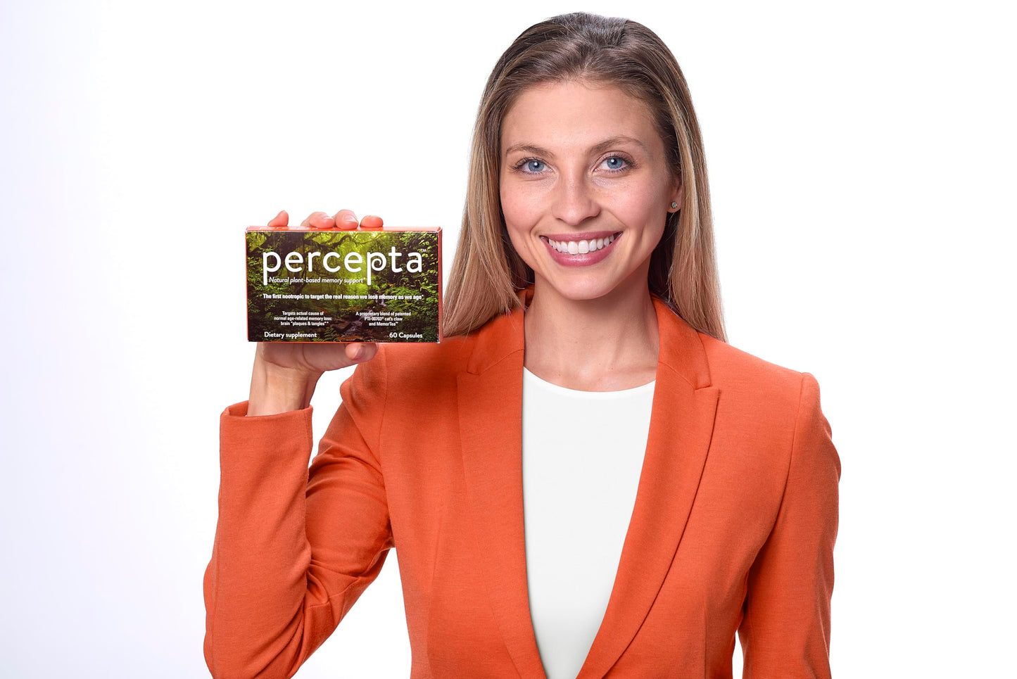 Percepta Plant-Based Memory Support Capsule, 60 Count