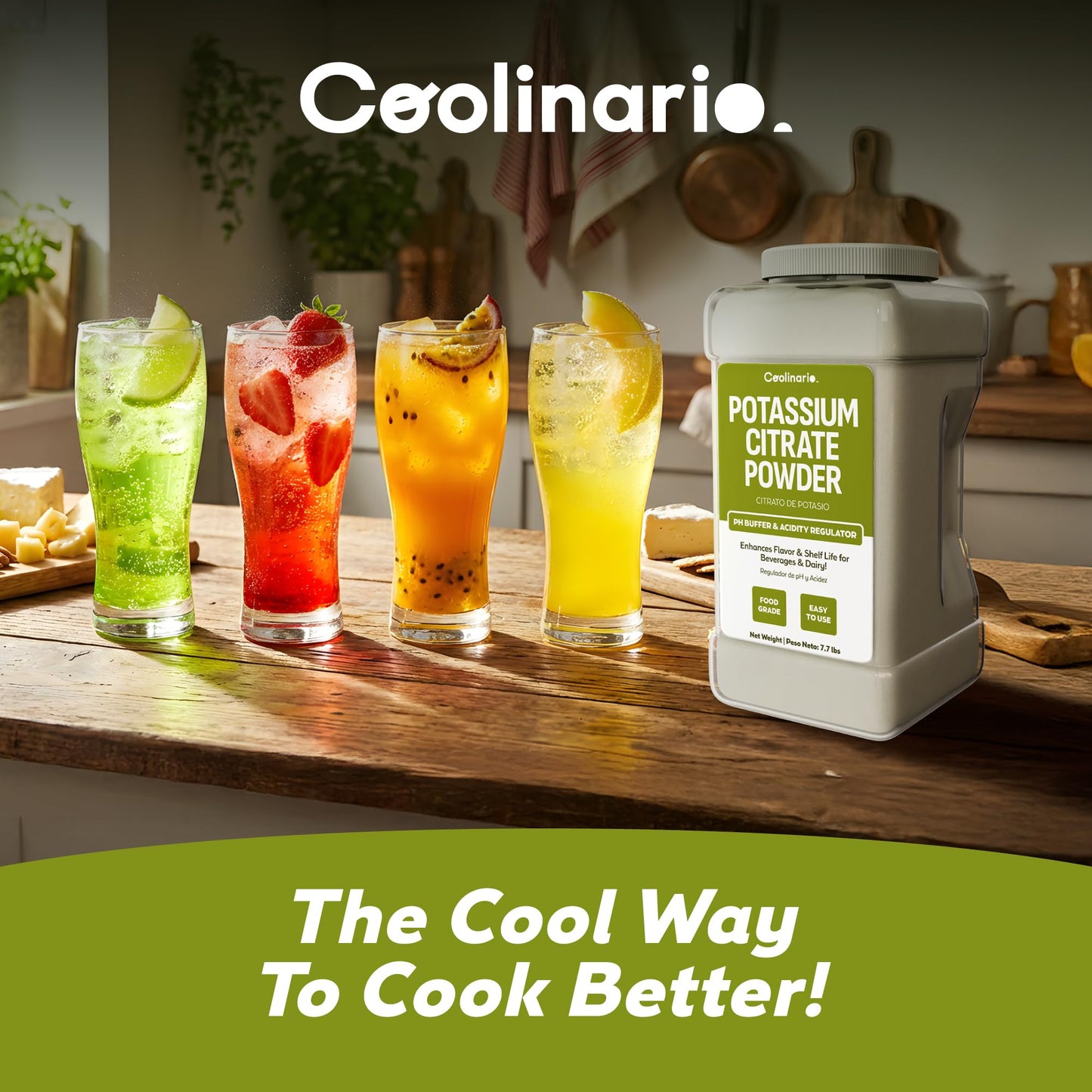 Coolinario Potassium Citrate Powder 123.2