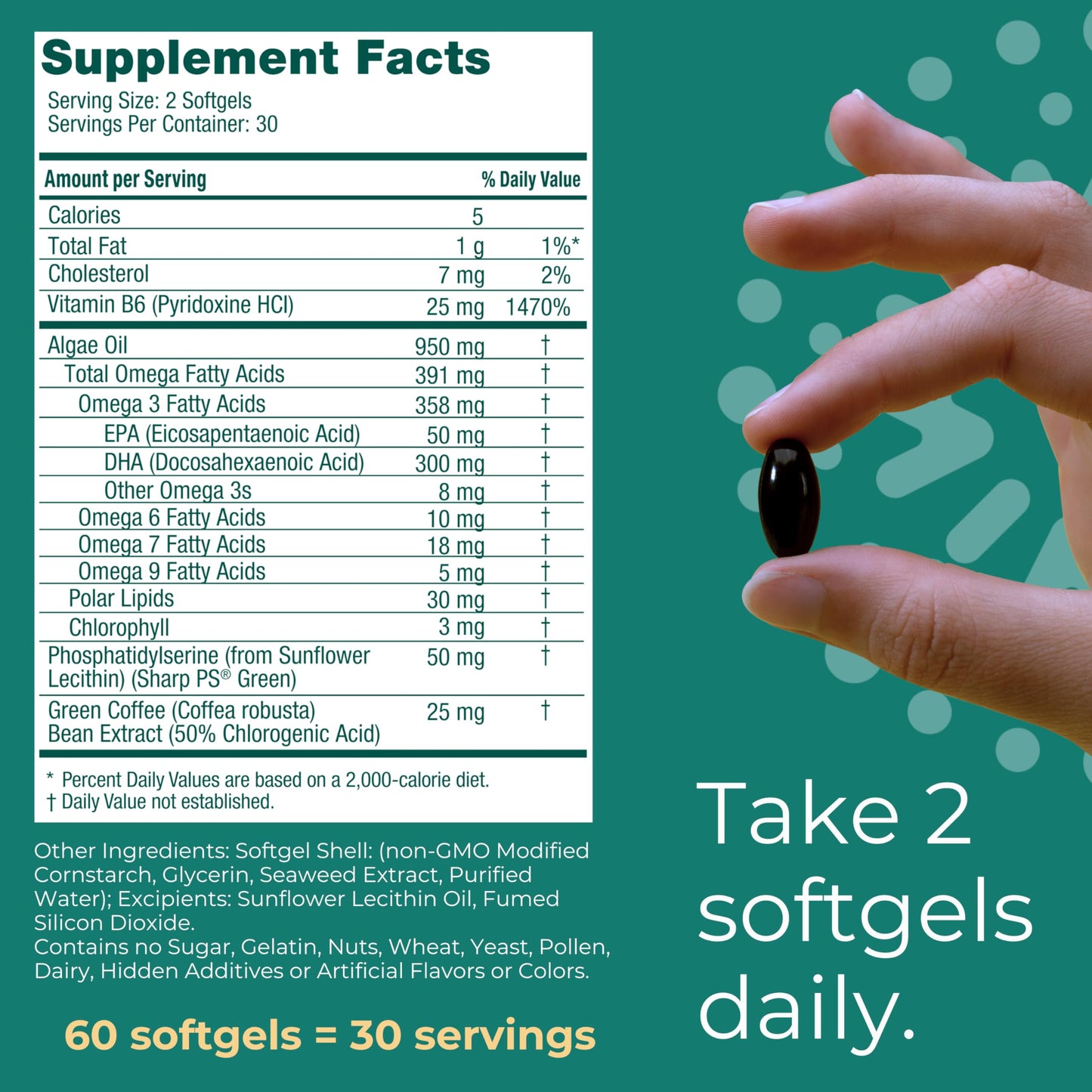 Iwi Life Brain Omega-3 Softgels, 60
