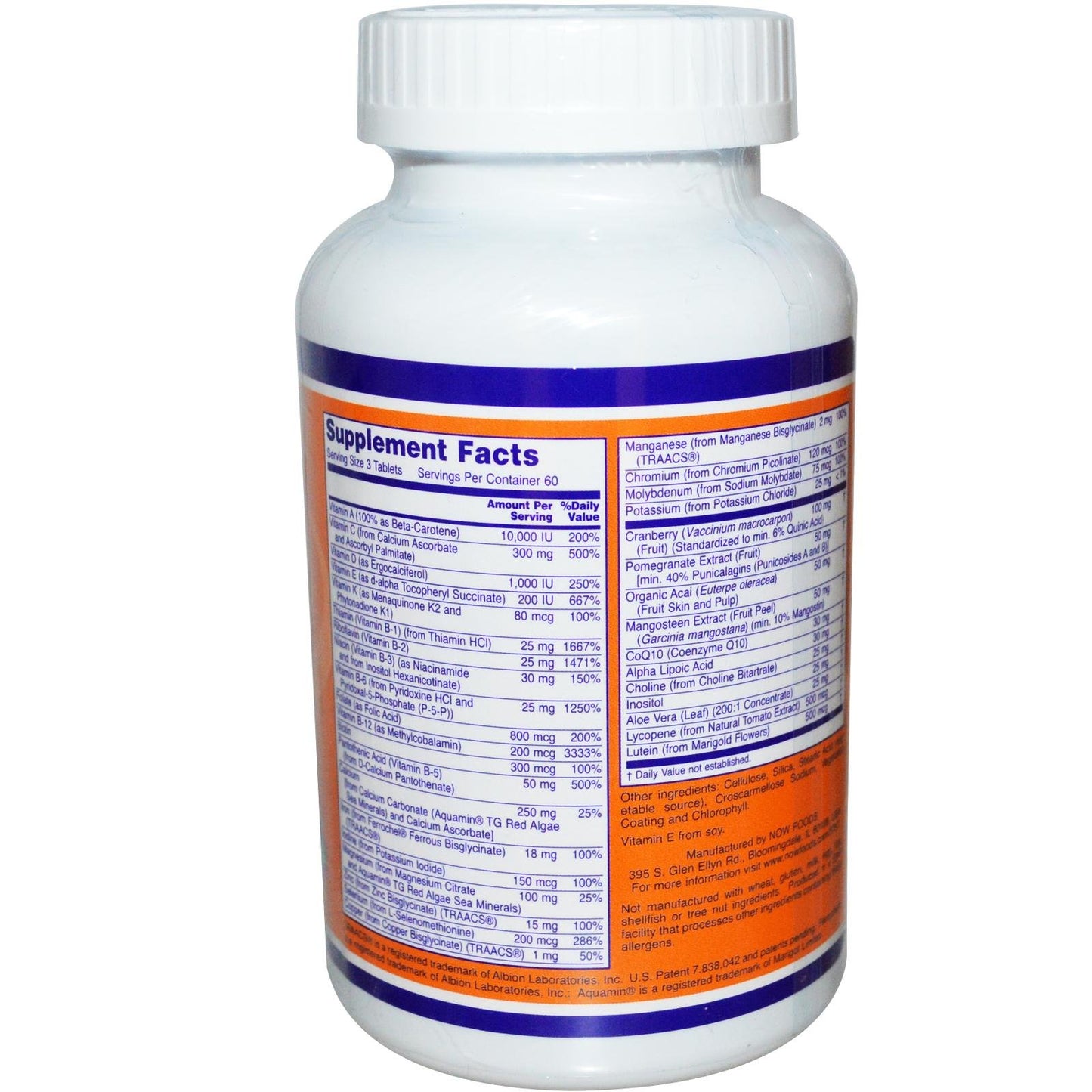 NOW Foods Eve Women's Multiple Tablet 180 Tablets