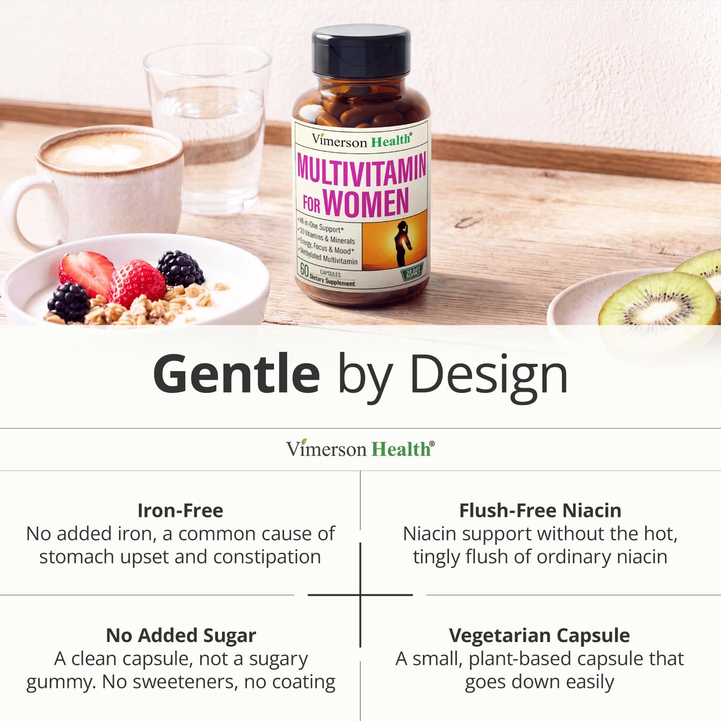 Vimerson Health Multivitamin for Women Capsule 60 Count
