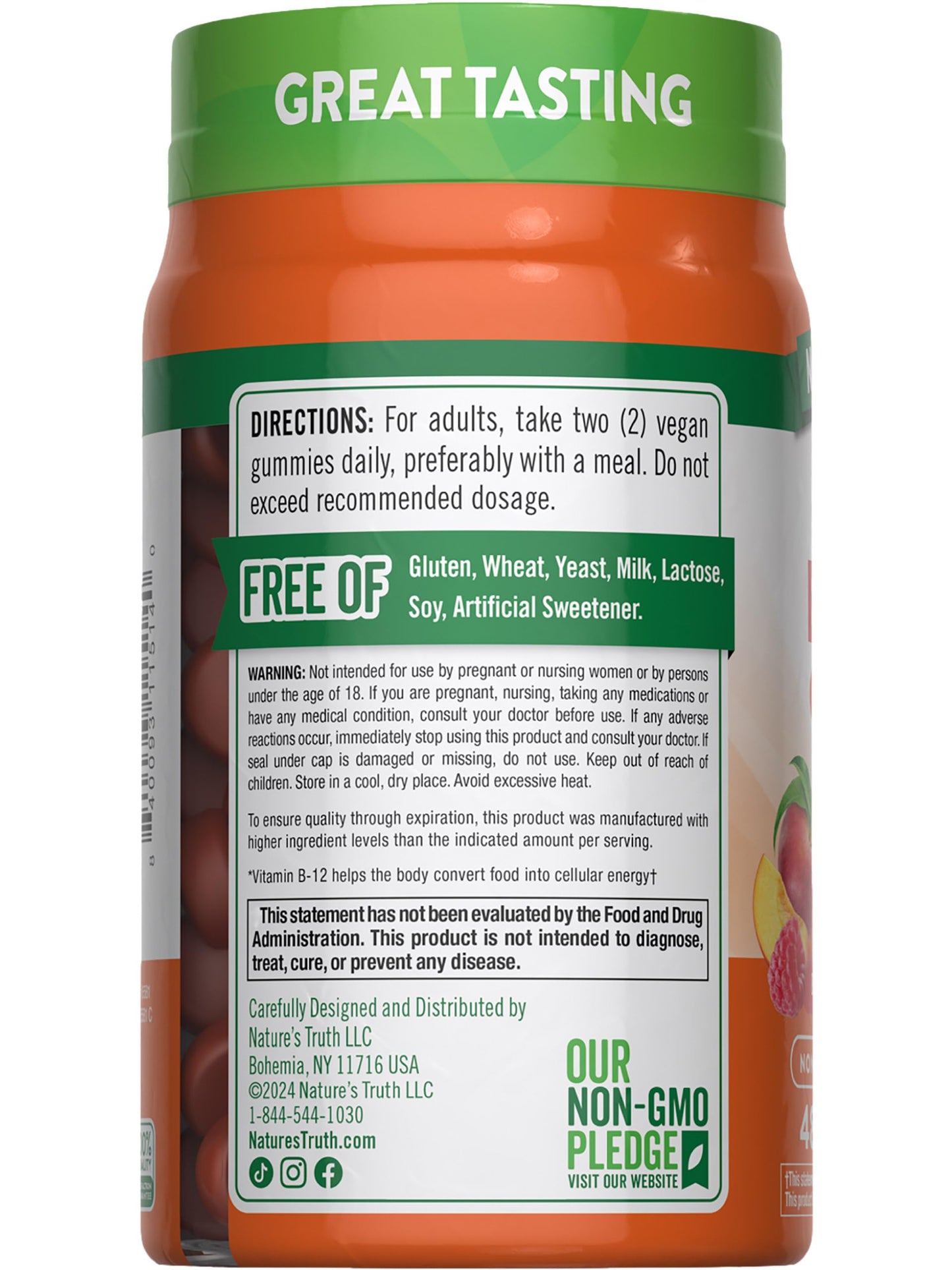 Nature's Truth Vitamin B Complex Gummies 48 Count