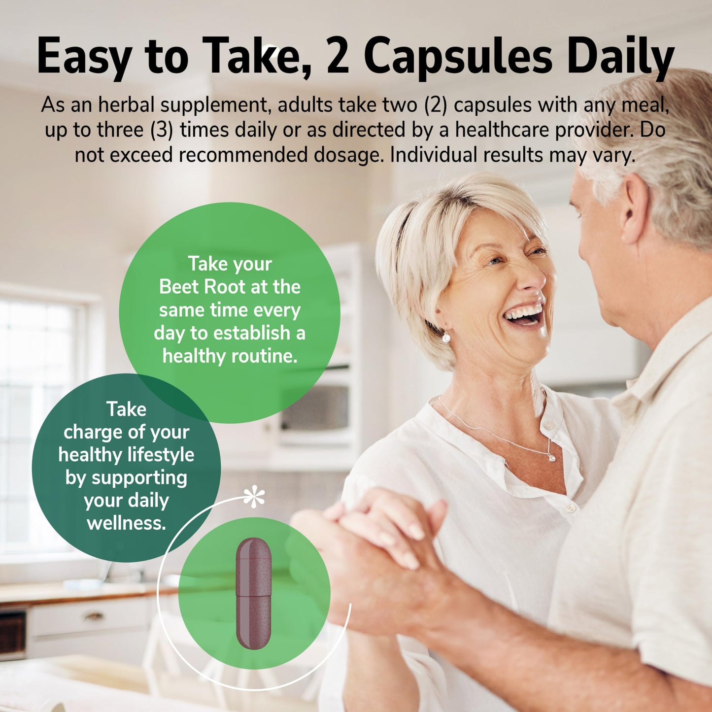 21st Century Traditional Beet Root 1000 mg Capsule, 90 Count