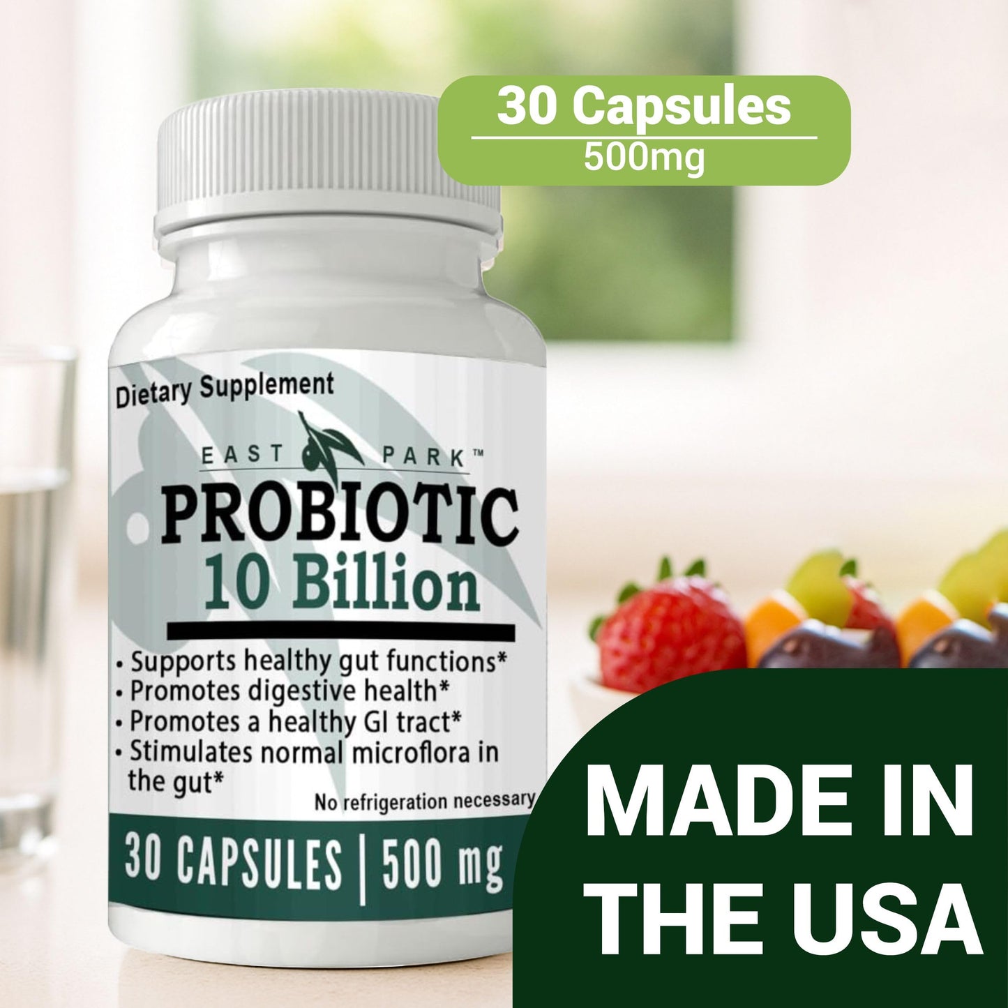 East Park d-Lenolate Probiotic Supplement Capsule 30