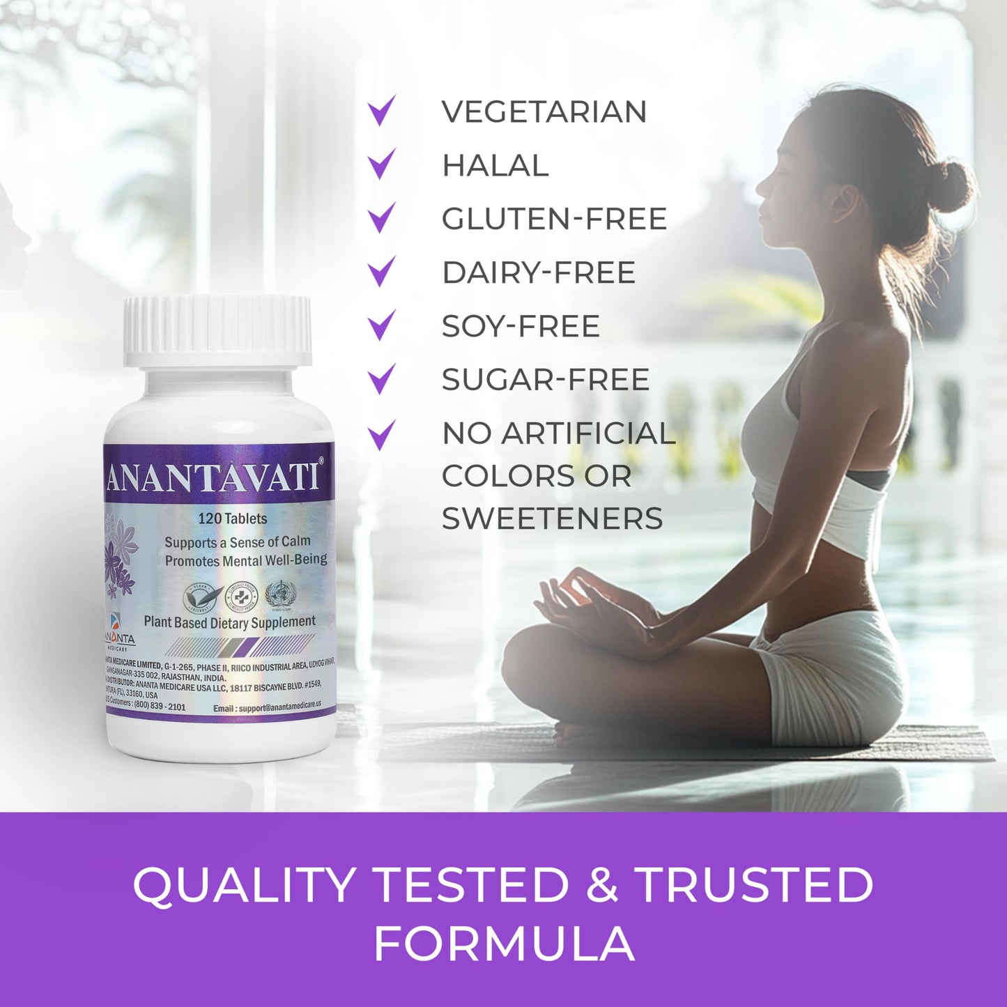 Ananta Medicare USA Anantavati Tablets 120 Count