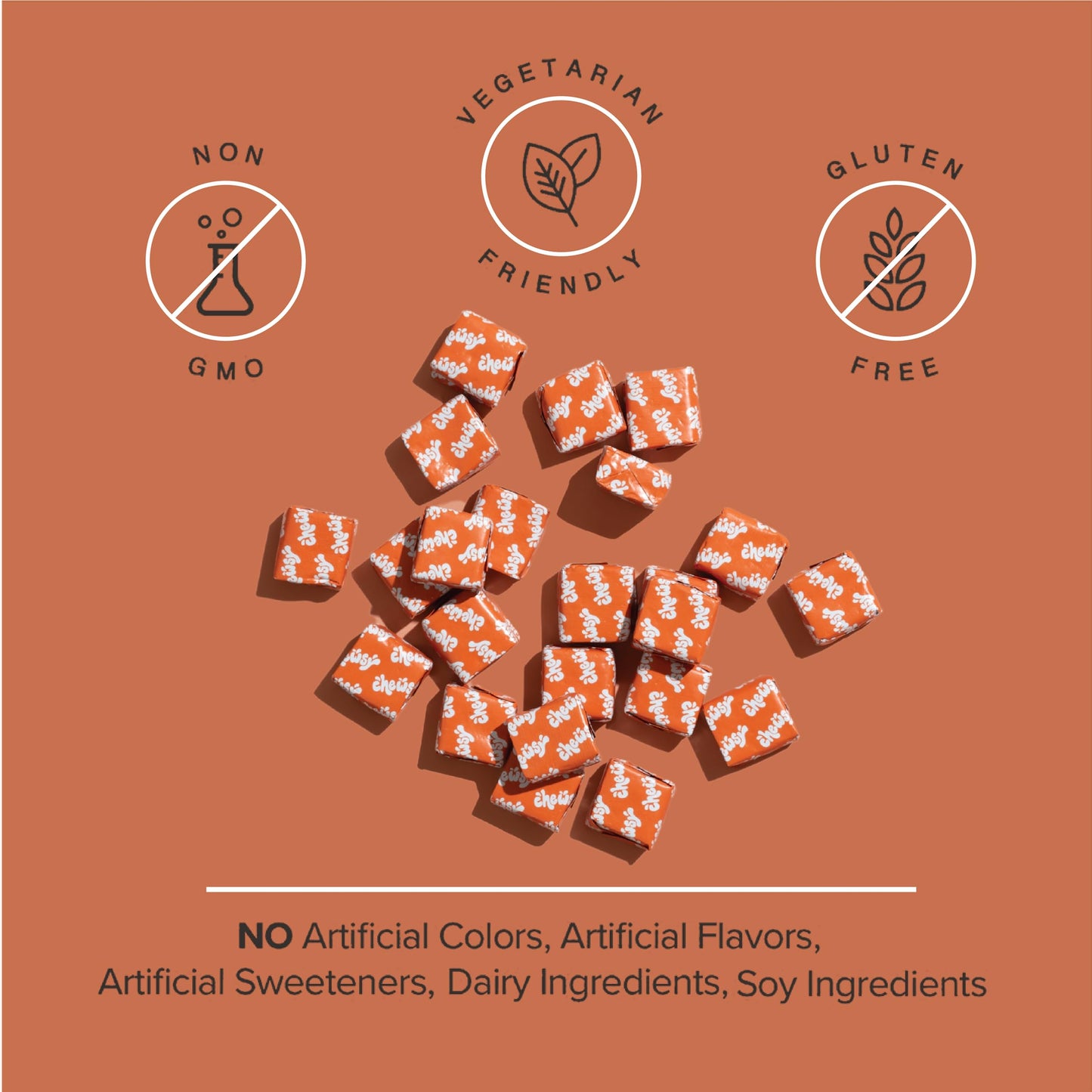 CHEWSY 6-in-1 Immune Support Chewable with Elderberry, Vitamin C, A & D, Zinc & Selenium - 30 Count