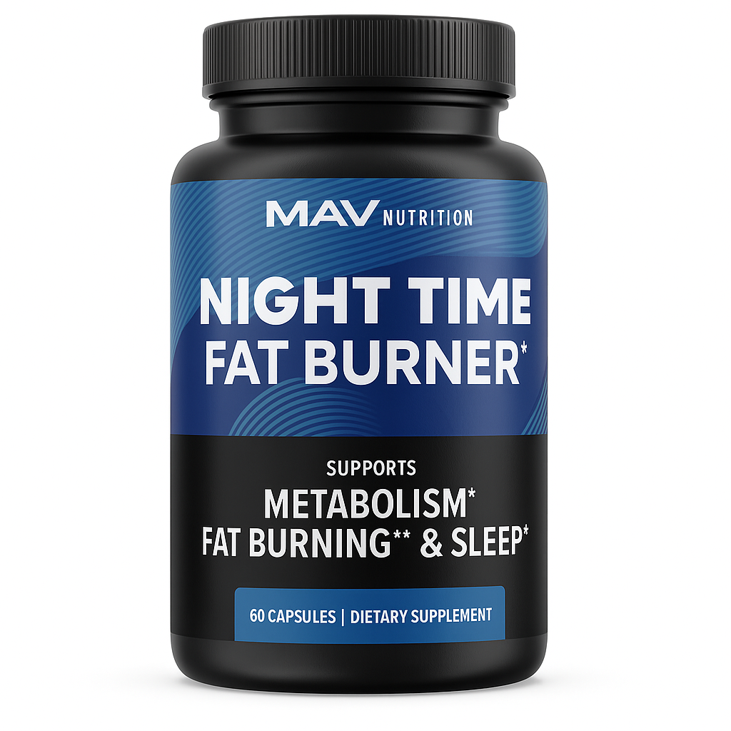 MAV Nutrition Night Time Fat Burner Capsule 60 Count