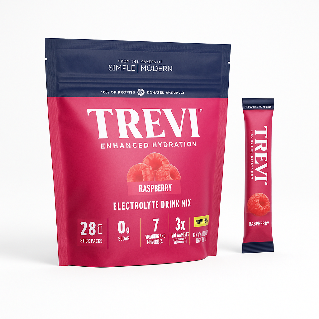 TREVI Electrolytes Powder Packets, 28 Count
